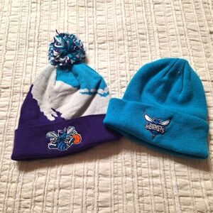 Charlotte Hornets Beanie Set